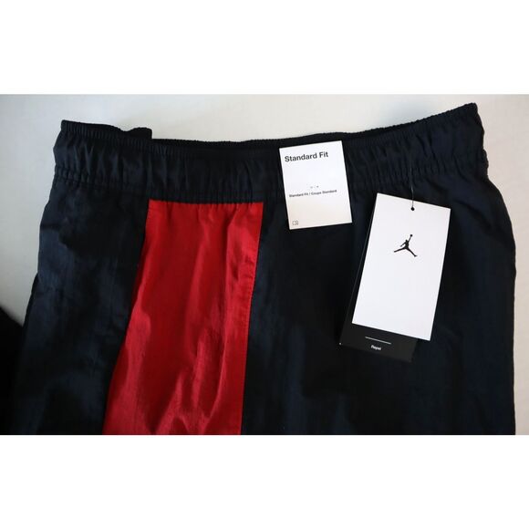 Jordan DX9373-013 Men's Sz M Black/Red Sport Jam Warm-Up Nylon Pants - Picture 5 of 14